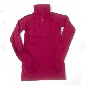 Rare Lululemon Swiftly Tech Turtleneck Long Sleeve Shirt Womens 4 Pink Gym Top
